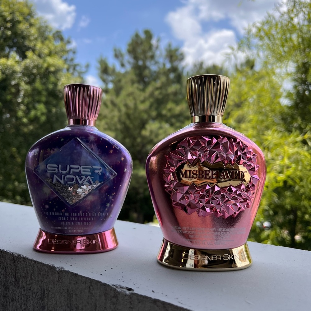 BRAND NEW, NEVER OPENED AUTHENTIC! Supernova AND Misbehaved Tanning Lotions!